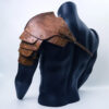 Handcrafted Medieval Retro Shoulder Armor (1) Farlangboo Embossed Leather Shoulder Armor: Medieval Viking Style Costume