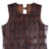 Leather medieval brigandine, brown (3) Leather medieval brigandine, brown