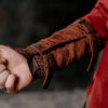 Medieval Leather Bracers (13) Medieval leather bracers for Larp