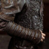 Ragnar medieval leather bracers