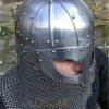 Viking Chainmail Helmet for Battle Armor