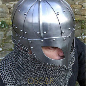 Viking Chainmail Helmet for Battle Armor (2) Viking Chainmail Helmet for Battle Armor